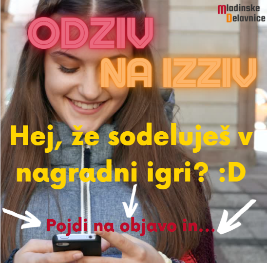 Nagradna igra za naše najstnike in najstnice :)